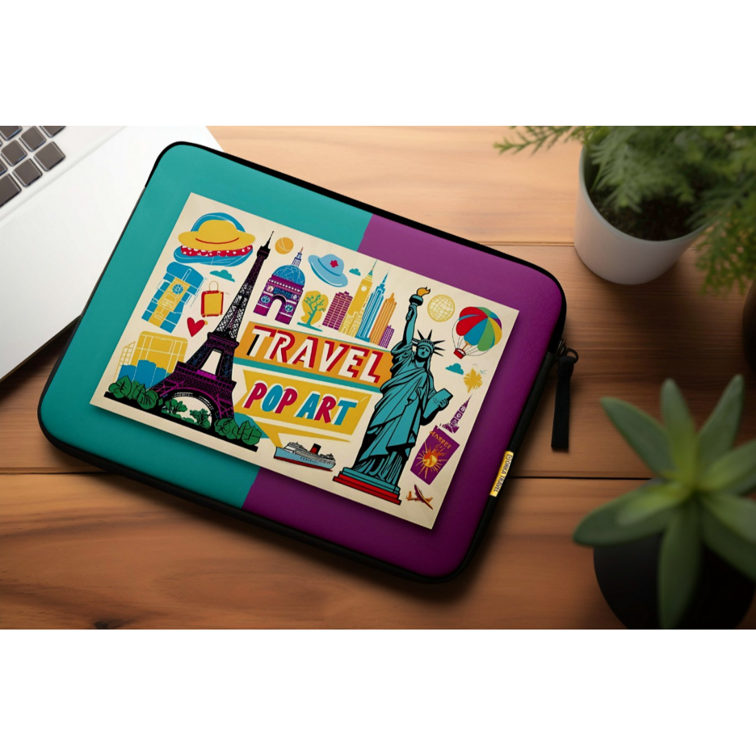 Orka Travel Digital Printed Laptop Sleeve/Laptop case (D14)